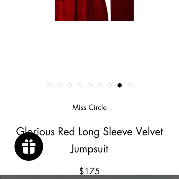 Miss Circle Long sleeved Women’s Jumpsuit - Picture 4 of 4